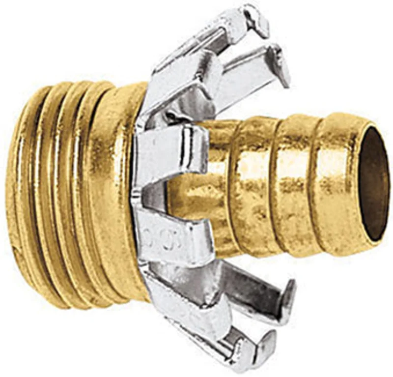 1/2 MALE COUPLER -BRASS