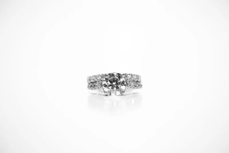 1.90CT BR E VS1 NCT EGL INT#1700929533/18KWG 0.53CTW BR DIA SHANK W 1.00CTW BR DIA WEDDING BAND SET