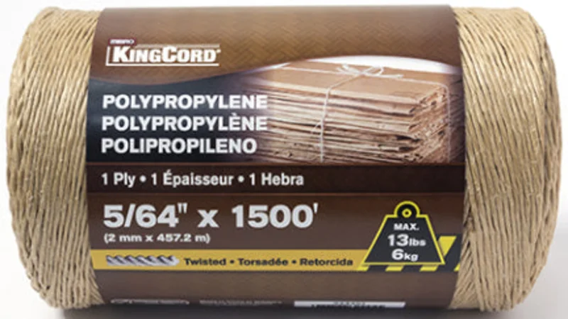 1-PLY POLYPROP SPLIT 5/64IN X 1500FT