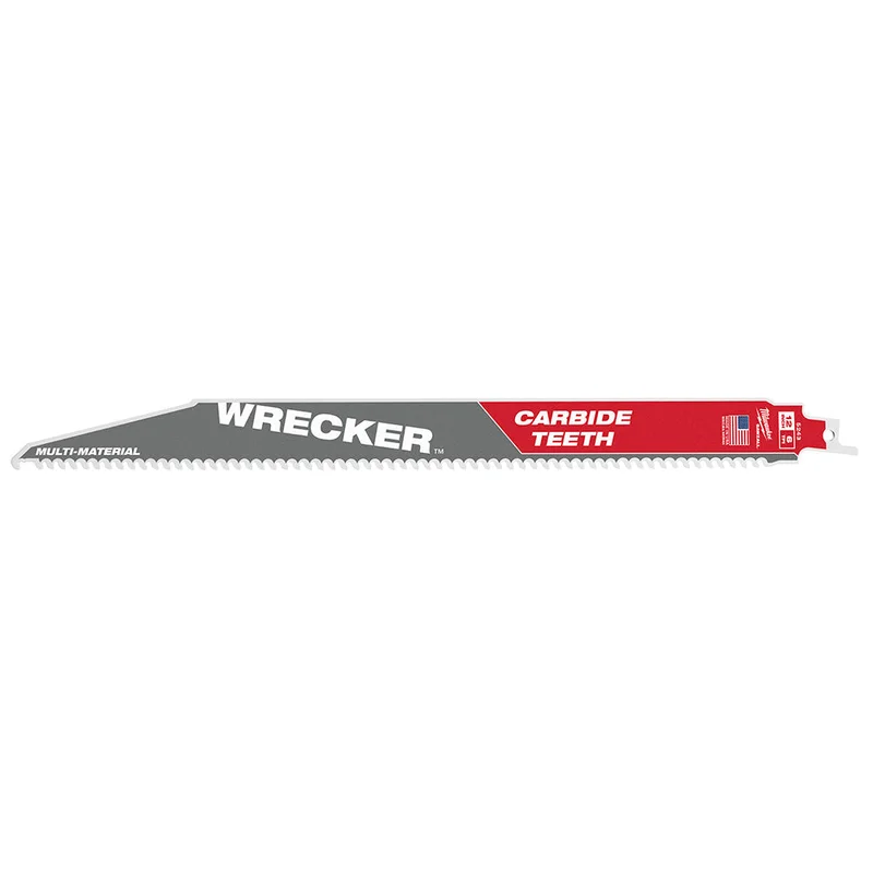 12" 6 TPI THE WRECKER with Carbide Teeth SAWZALL Blade 1PK
