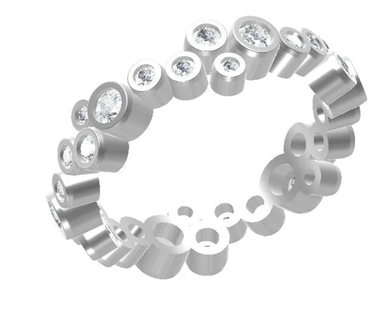 14KRG BR 0.78CT DIA RING