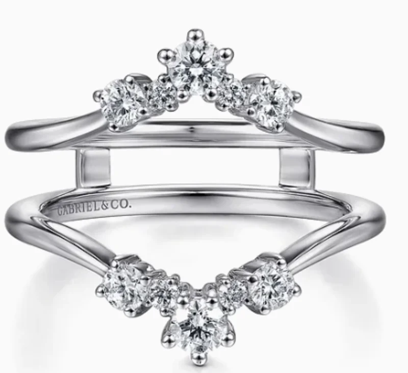 14KWG 0.48CTW BR DIA TIARA ENHANCER BAND SERIAL#S1577190