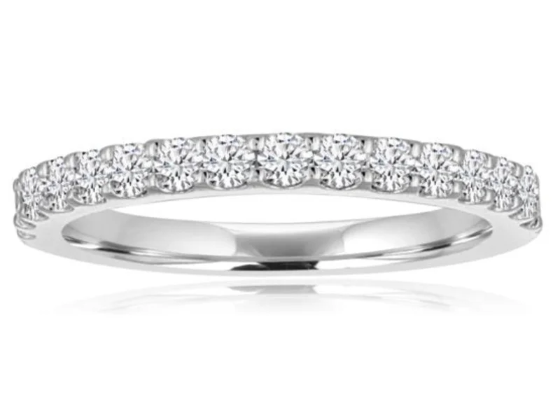 14KWG 1.00CTW BR 16 DIA SHARED PRONG BAND SIZE 6