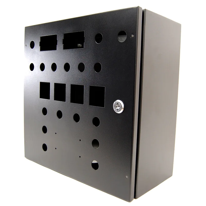 16x16x8" enclosure pre-punched and painted for 50A Control Panel for back to back batches