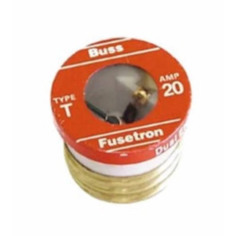 2-Pk. 20-Amp Type T Plug Fuse