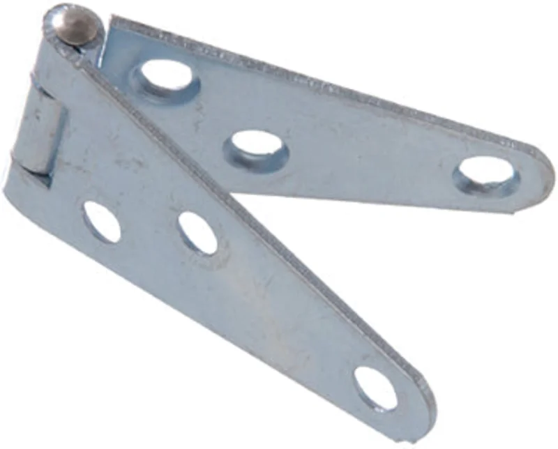 2 ZINC PLATED LT STRAP HINGE