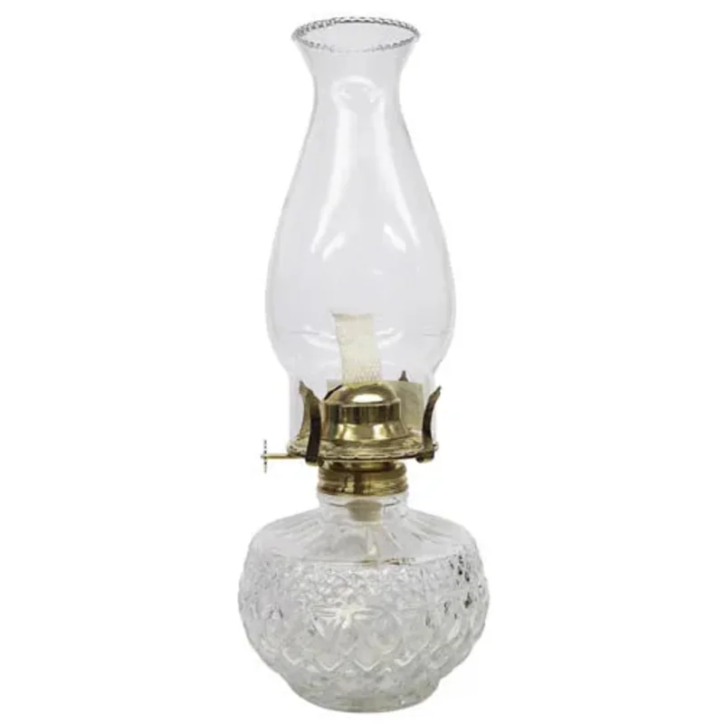 21st Century Diamond Lite Clear Oil Lamp