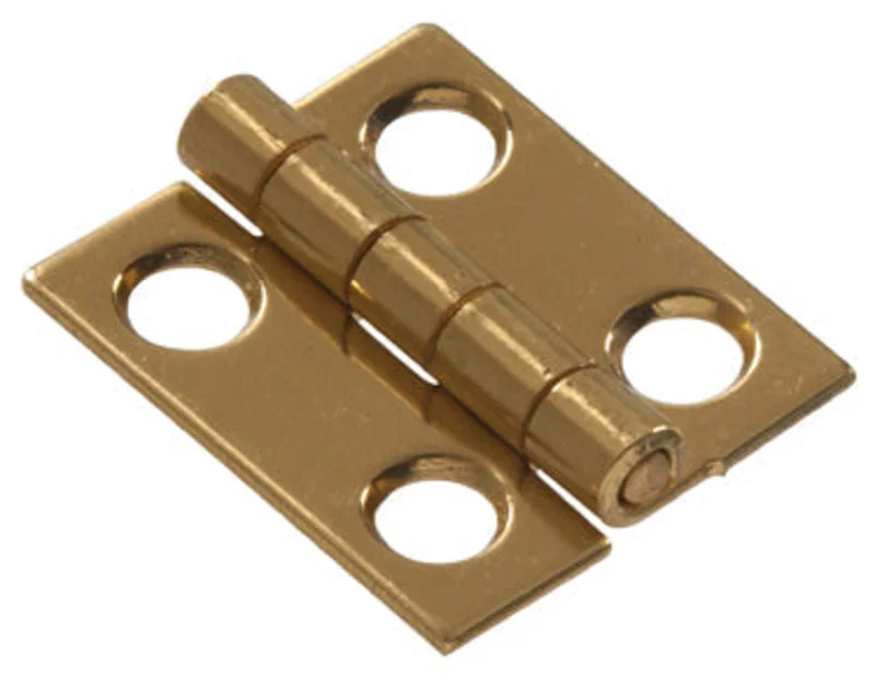 3/4 SOLID BRASS NARROW HINGE