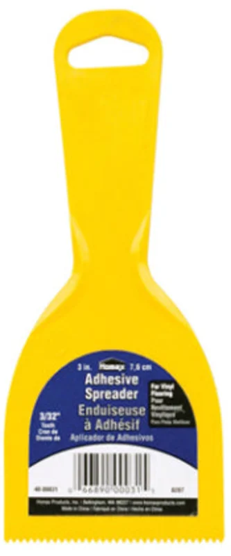 3 ADHESIVE SPREADER KNIFE PASTIC