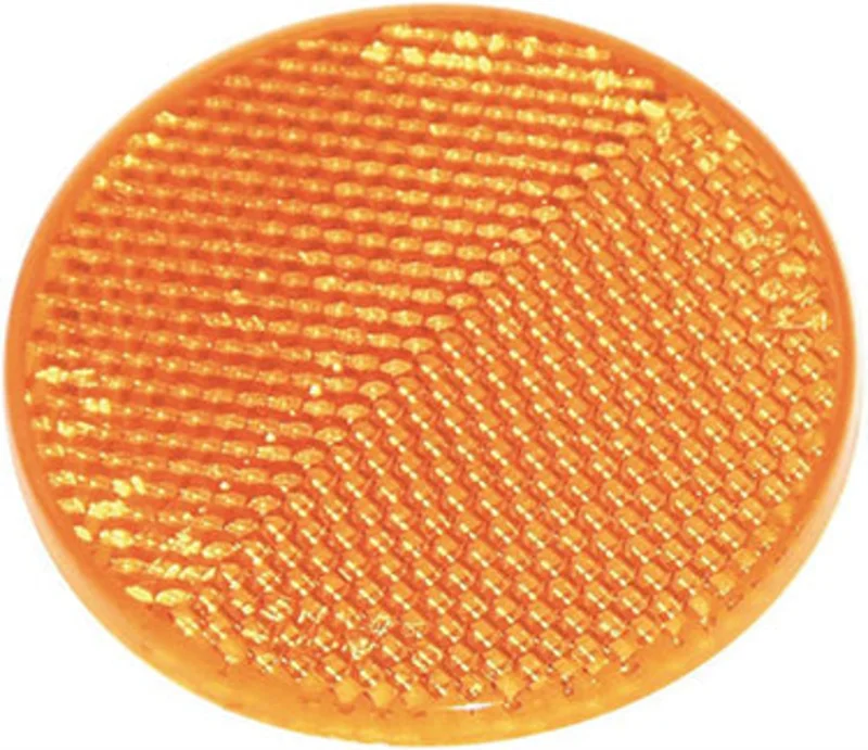 3 AMBER REFLECTOR