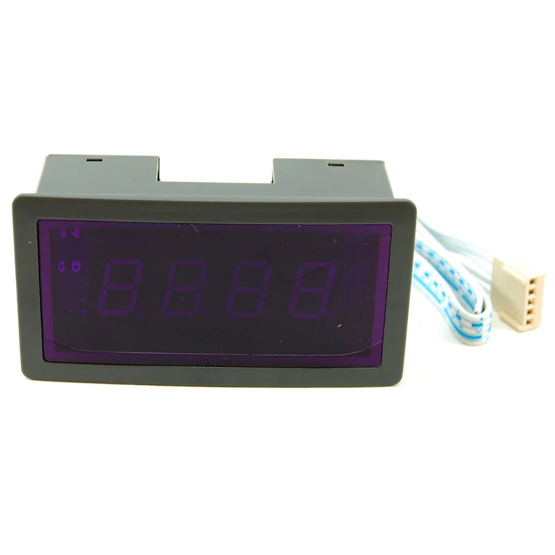 3 digit blue LED digital panel volt meter, 700V AC, 5V DC supply