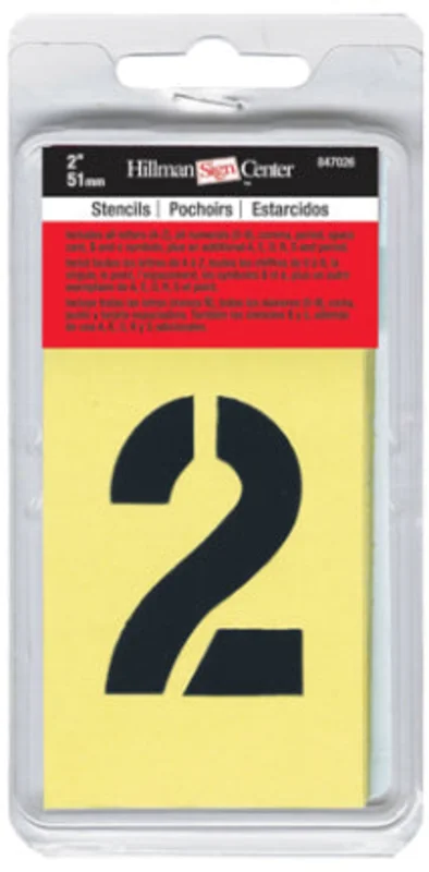 3 LTER/NMBR STNCIL