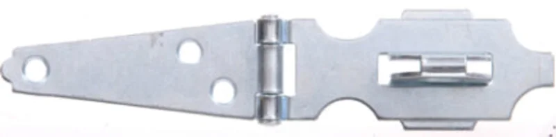 3 ZINC PLATED HINGE HASP