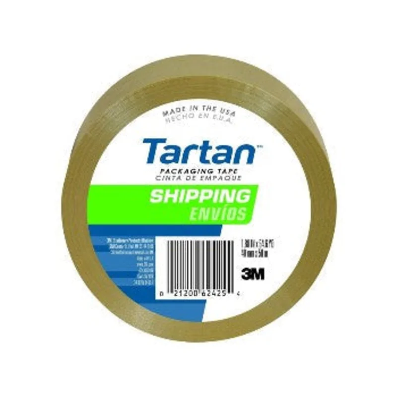 3M 021200147661 Box Sealing Tape, Clear ~ 2
