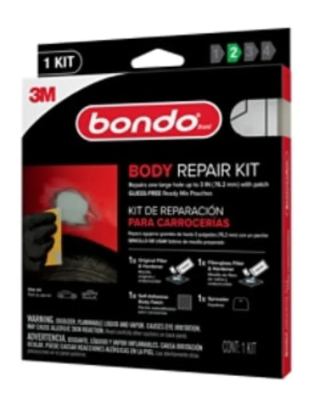 3M Bondo Body Repair Kit Ready Mix Pouches, BRKIT-2PK-ES