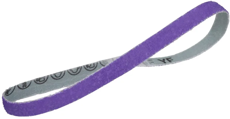 3M Cubitron 3 Cloth Belt 1184F 1/2" x 13" - YF Weight Fabri-Lok Single-Flex