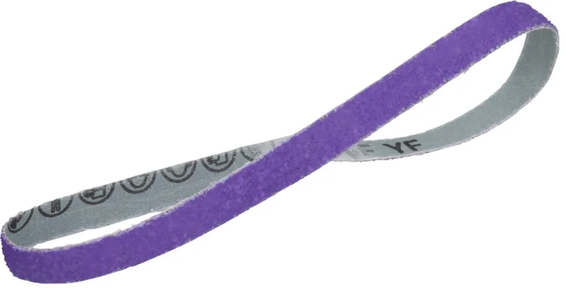 3M Cubitron 3 Cloth Belt 1184F 1/2" x 18" - YF Weight Fabri-Lok Single-Flex