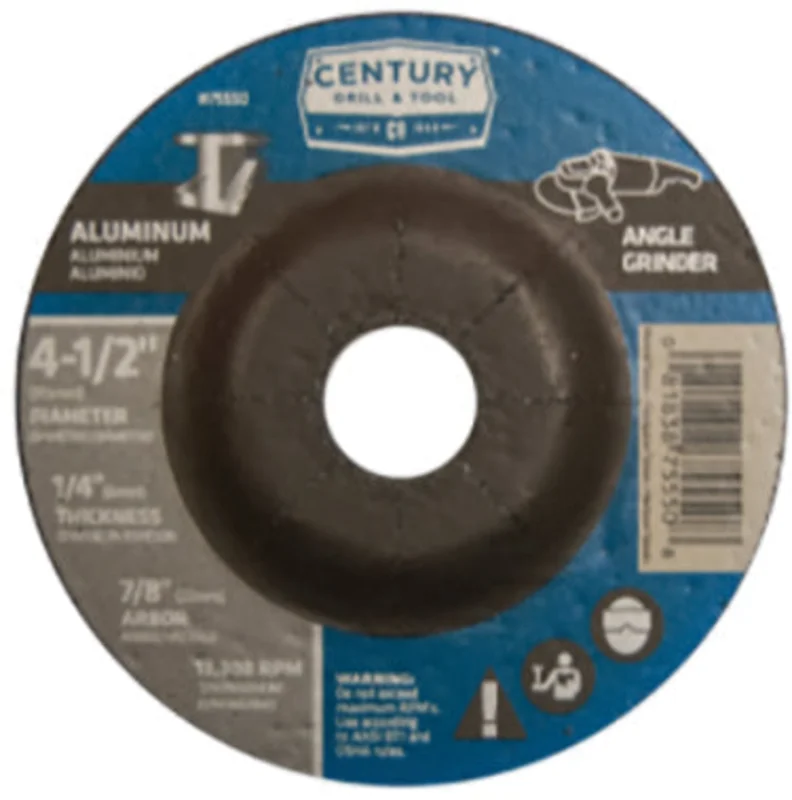 4-1/2X1/4 ALUM GRD WHEEL