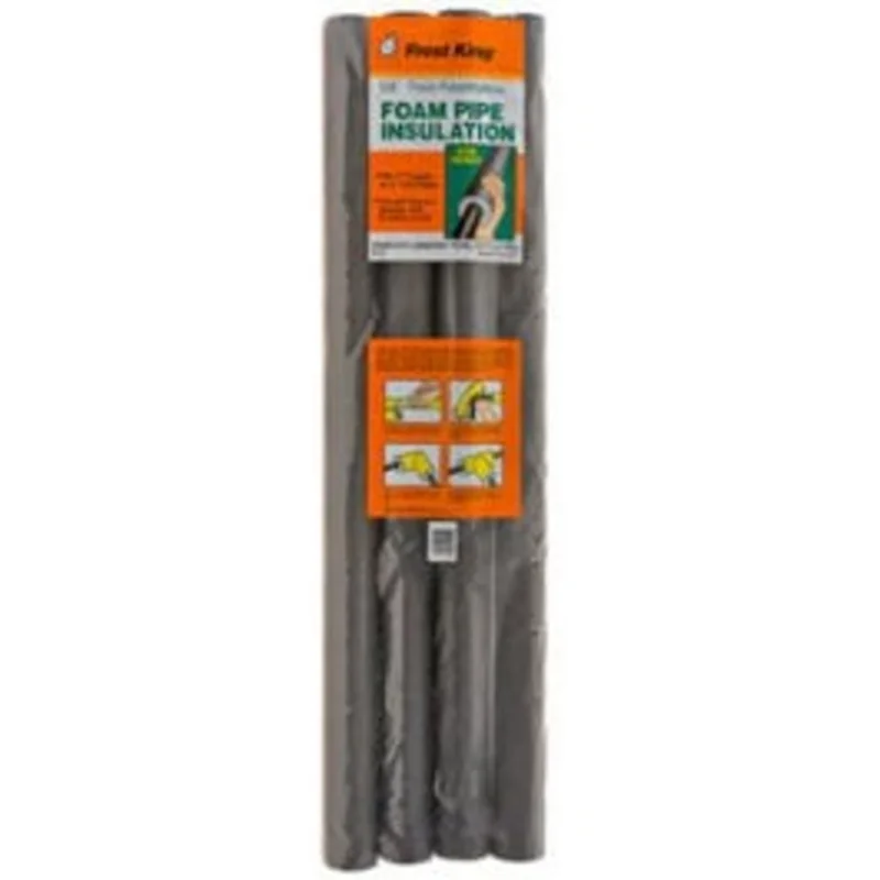 4-Pack 3-Ft. Foam Pre-Slit Pipe Insulation