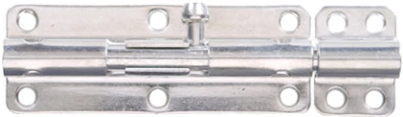 6 ZINC PLATED BARREL BOLT