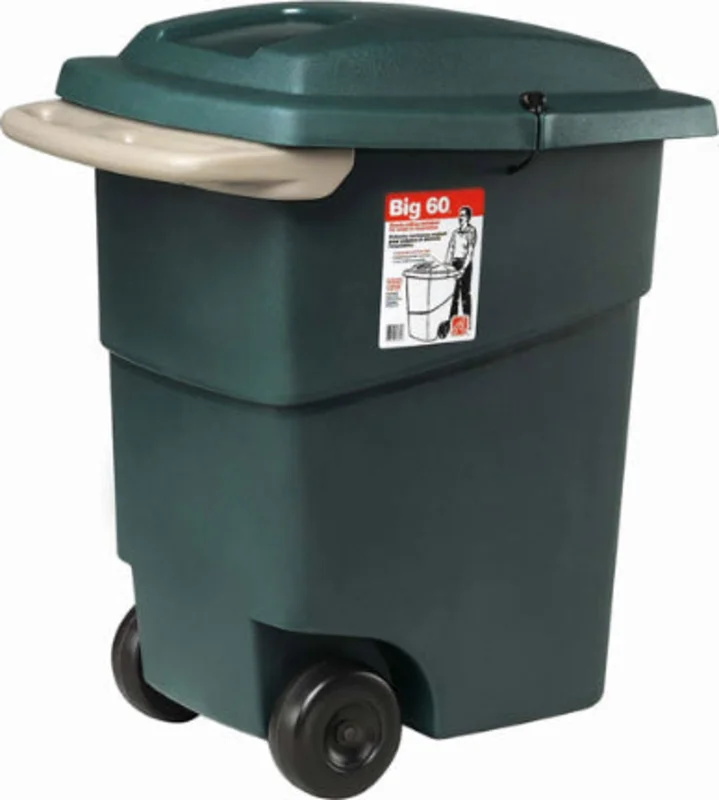 60 GAL TRASH CANS SPRUCE