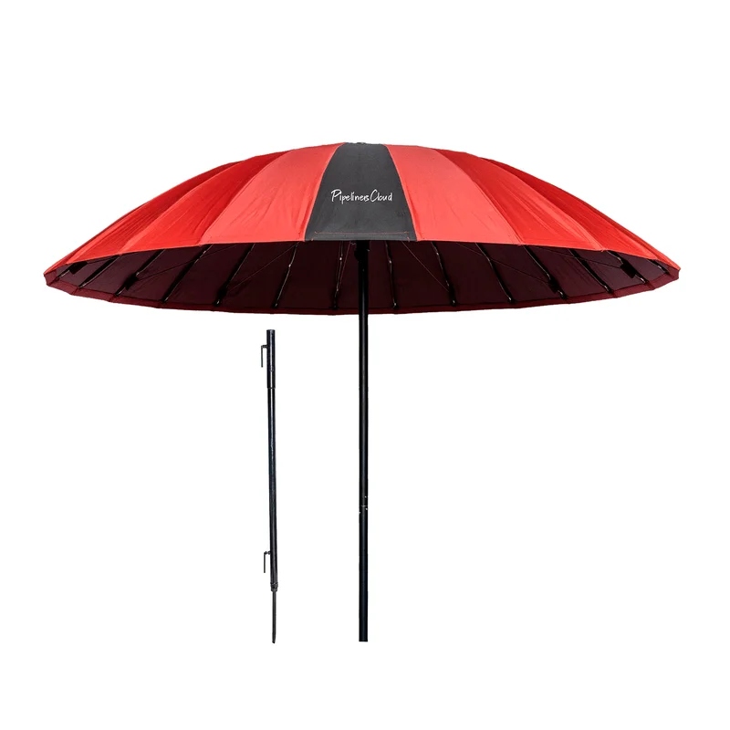 8' Umbrella & Slamma Jamma Duo Red