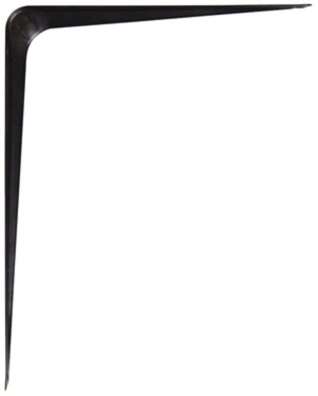 8X10 BLACK SHELF BRACKET