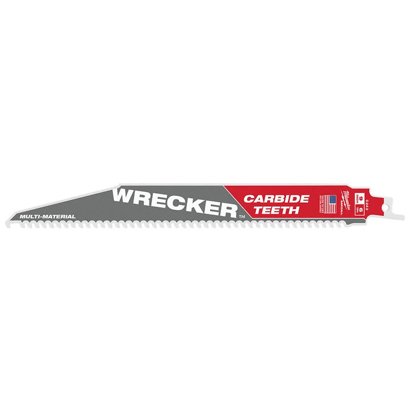 9" 6 TPI THE WRECKER with Carbide Teeth SAWZALL Blade 1PK