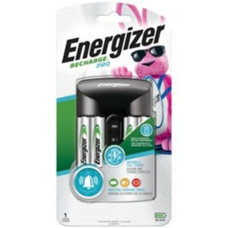 AA/AAA Pro Battery Charger, With 4 AA Batteries