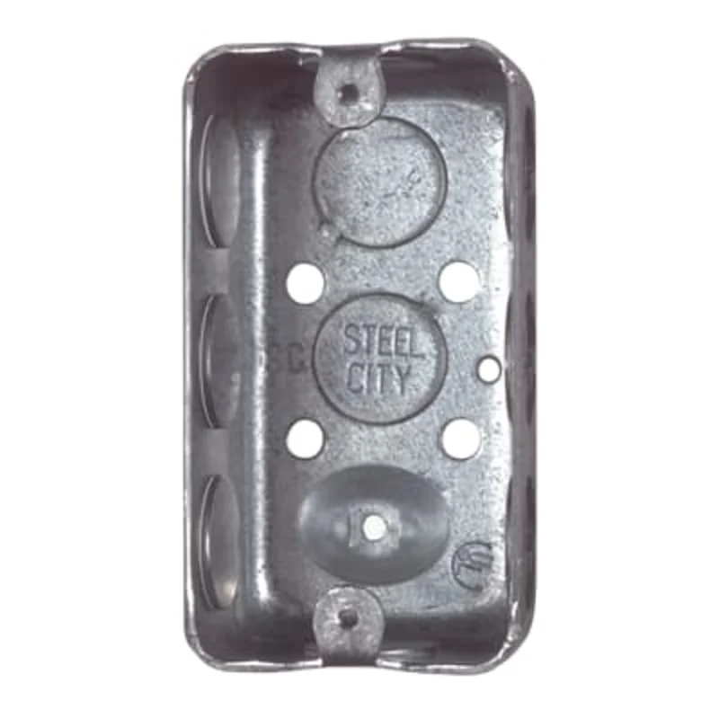 ABB Installation Steel City 5837112-25R One Gang Utility Box