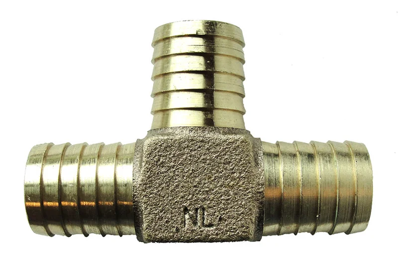 American Granby 1" x 1" x 1" Insert x Insert x Insert Cast Bronze Tee NLRBT1