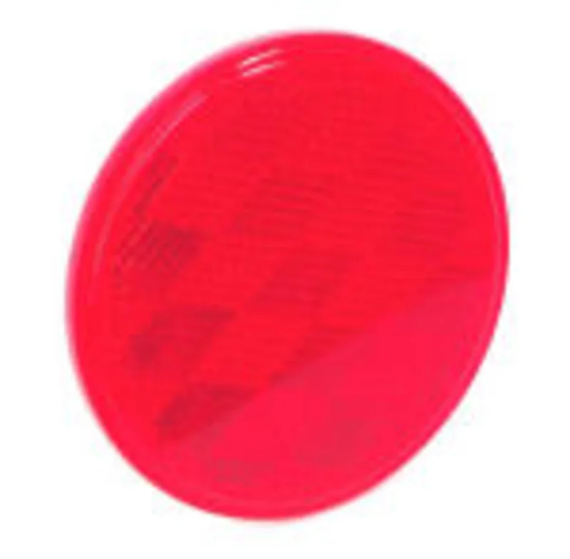 American Hardware Manufacturing Safety Reflector RV-659C Red