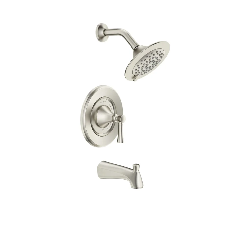 American Standard Chancellor 1.8 gpm/6.8 L/min Tub and Shower Trim Kit With Ceramic Disc Valve Cartridge and Lever Handle