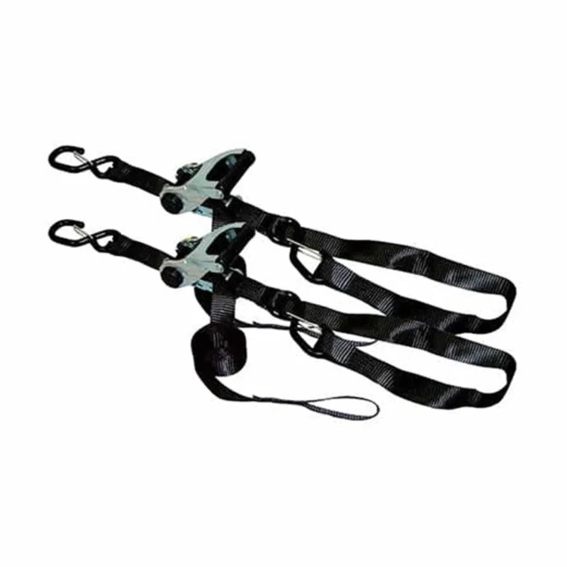 Ancra Cargo  1.25 x 8 Motorsports S-Hook Ratchet Tie-Down, 2 Pack
