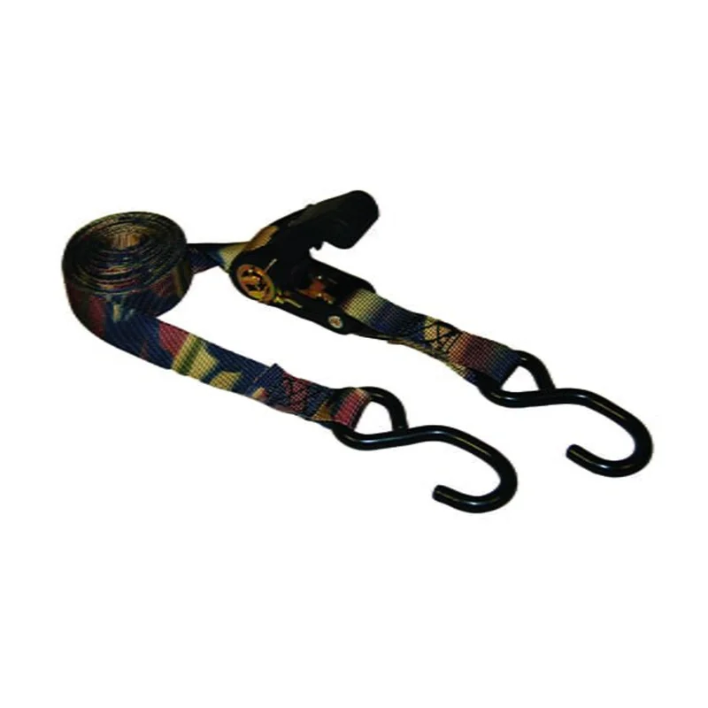 Ancra Cargo 1 x 15 Camo Ratchet Tie-Down w/S-Hooks Bulk Bin