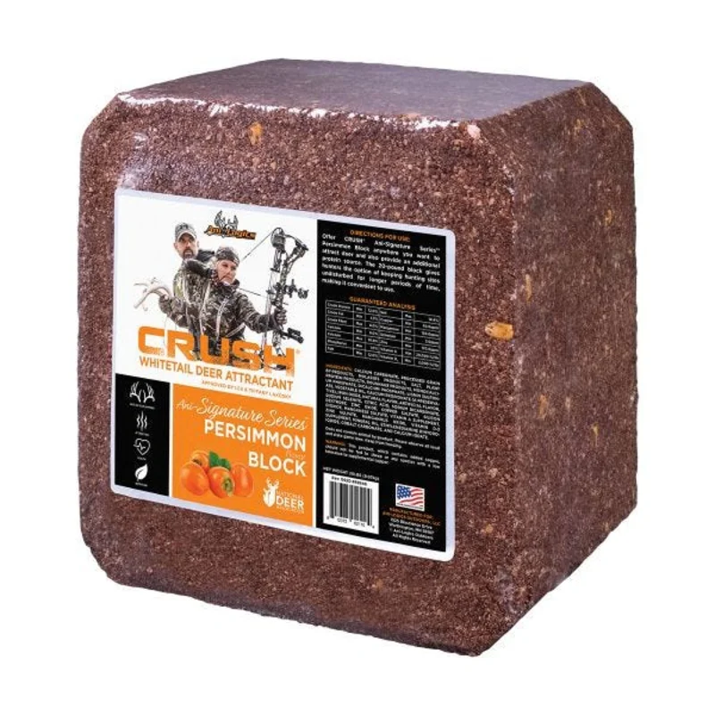 Ani-Logics Outdoors CRUSH Block Attractant Persimmon