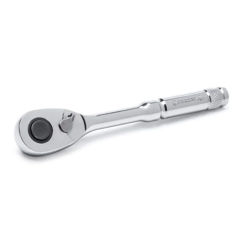 Apex/Cooper Tool 1/4" Drive 72-Tooth Quick Release Teardrop Ratchet 6"