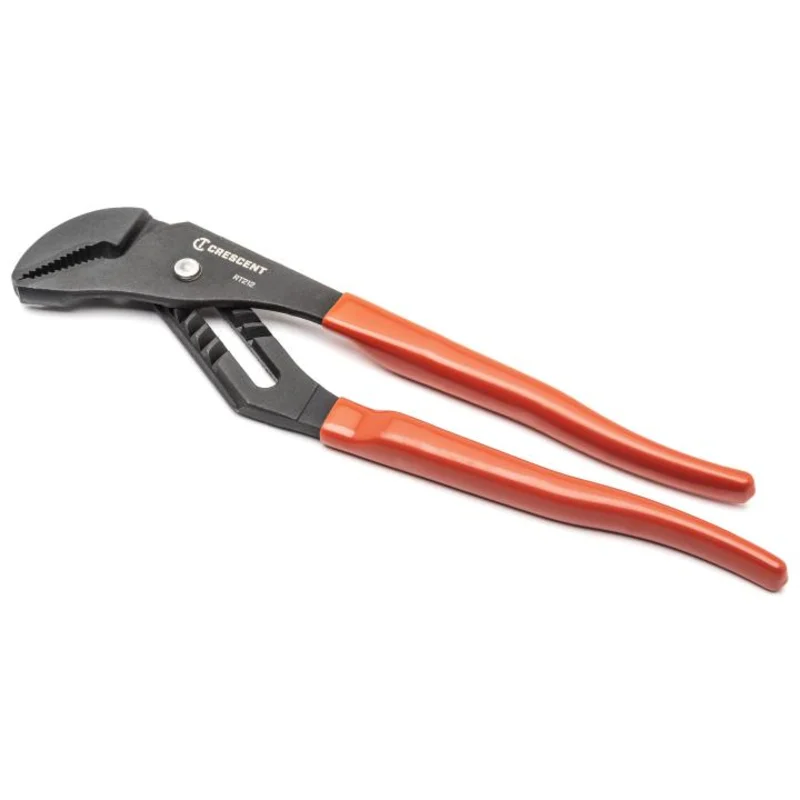Apex/Cooper Tool 12" Straight Jaw Dipped Handle Tongue and Groove Pliers