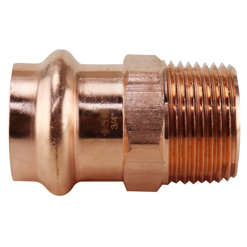 Apollo 3/4 in. x 3/4 in. Copper Press x MPT Male Adapter
