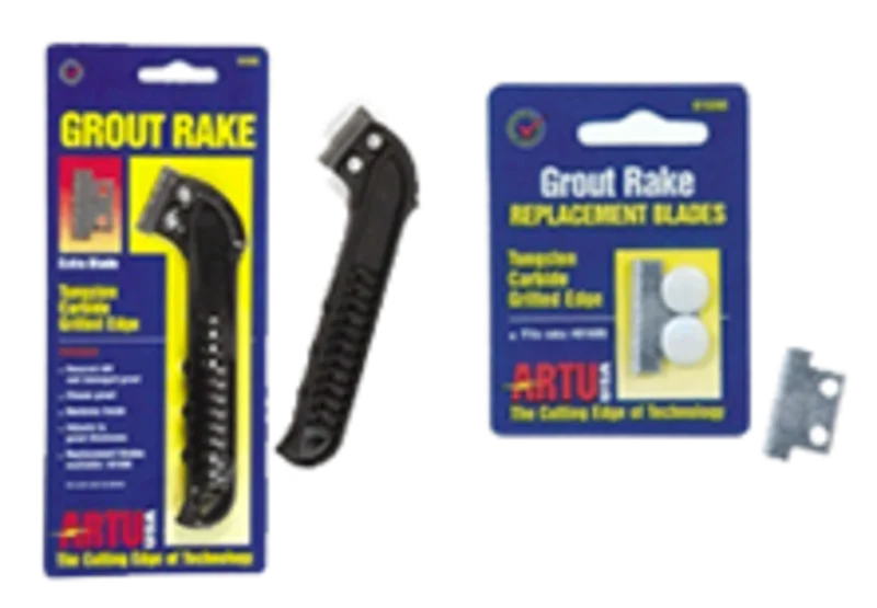 Artu Usa Grout Rake With Tungsten Carbide Blades DIY Grout Rake w/2 Blades