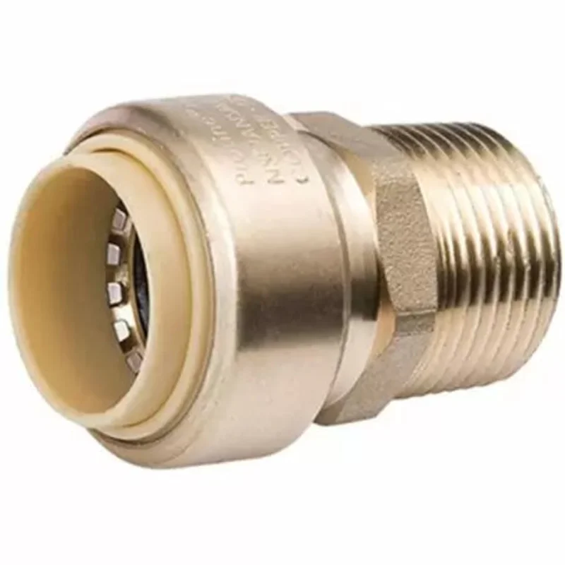 B & K Industries Brass Male Adapter 3/4 x 3/4