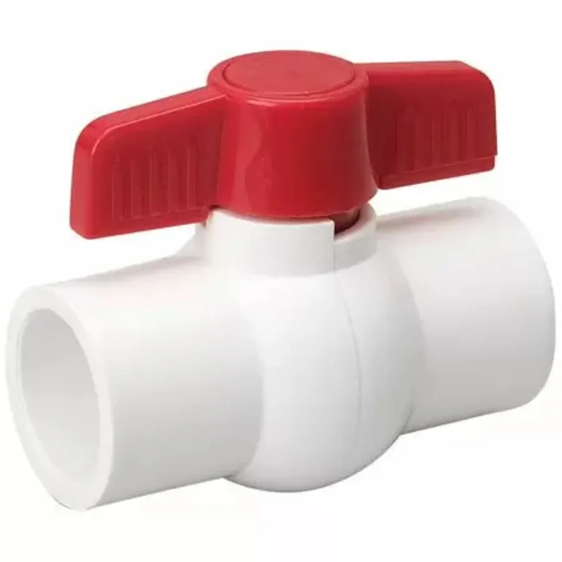 B & K Industries Series 6700WS PVC Ball Valve 1-1/2
