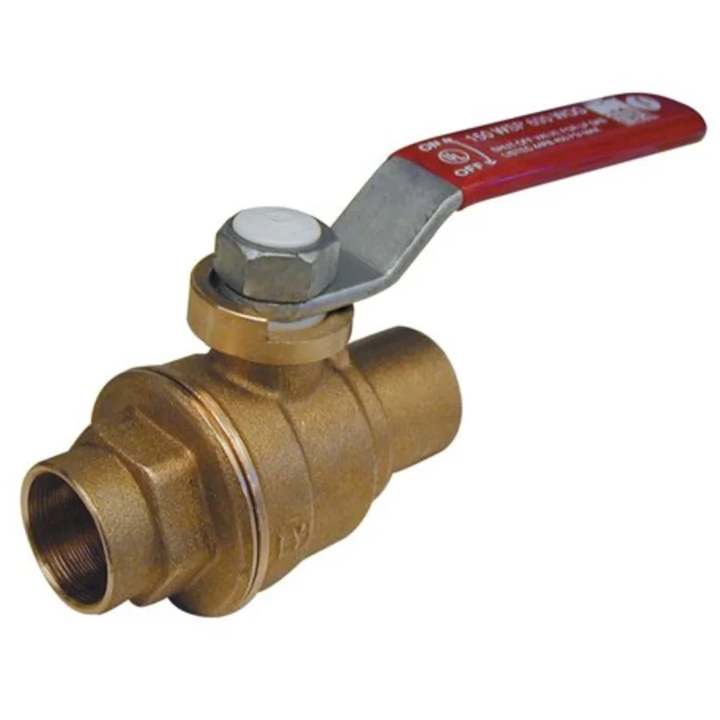 B & K Industries Series 7710S Brass Ball Valve 3/4"