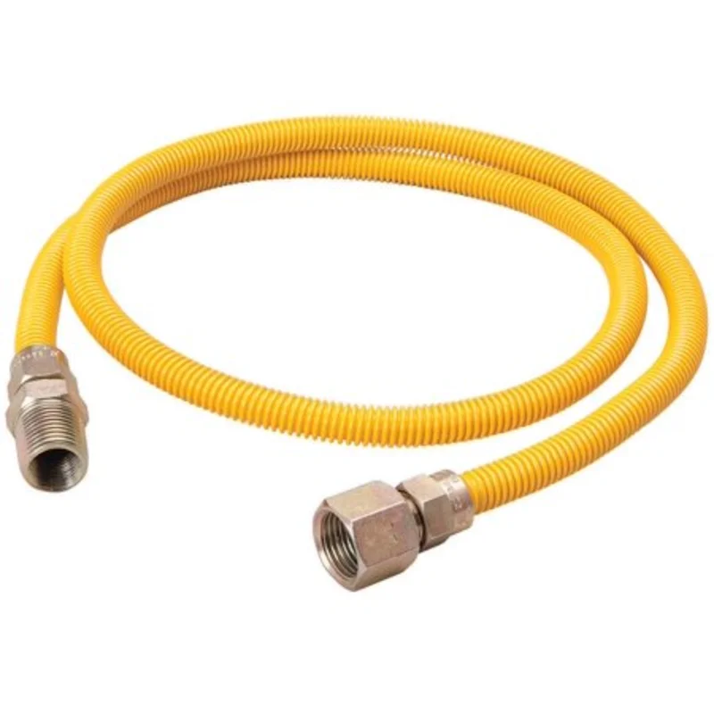 B & K Industries Stainless Steel Gas Appliance Connector 24"