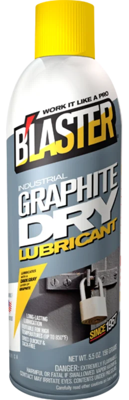 B'laster Graphite Dry Lubricant 5.5 Oz.