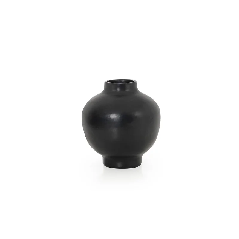 Barro Vase Black