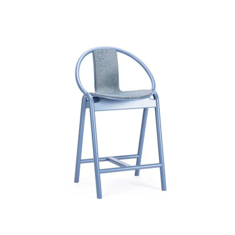 Barstool Again Upholstered Honey