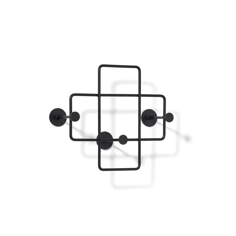 Bazar Coat Rack Black