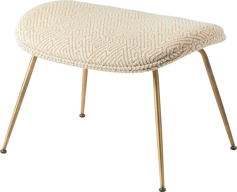 Beetle Ottoman - Fully Upholstered