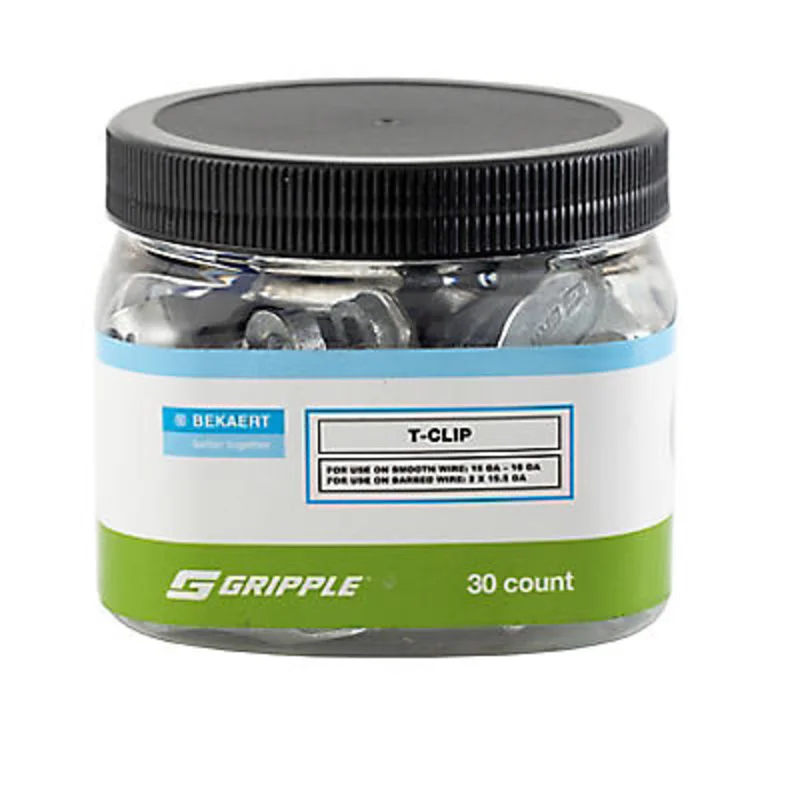 Bekaert Gripple T-Clip (30-count tub)
